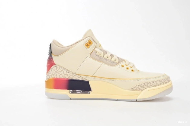 Rep TBK J Air Jordan 3 x Medellin FN0344-901 Sunset Balvin 0804